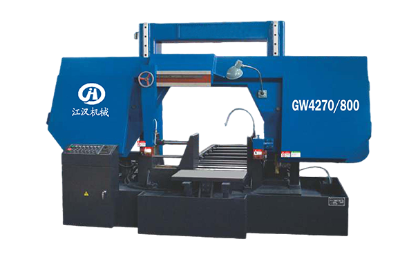 贵溪GW4270/800双柱龙门卧式带锯床